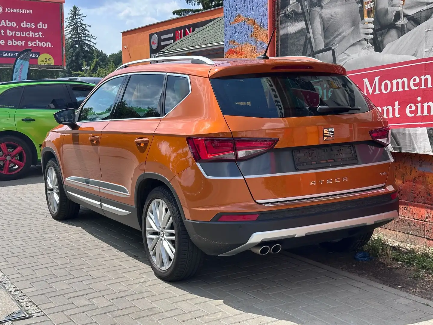 SEAT Ateca Xcellence AUTOMATIK + KLIMAAUTOMATIK+ LED Orange - 2