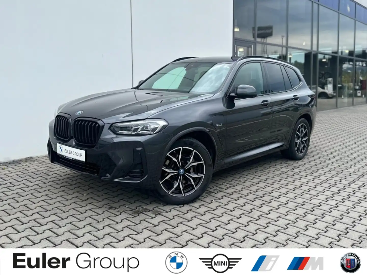 BMW X3 xDrive 30e M-Sport AHK SHZ Parkass+ HiFi HUD Grau - 1