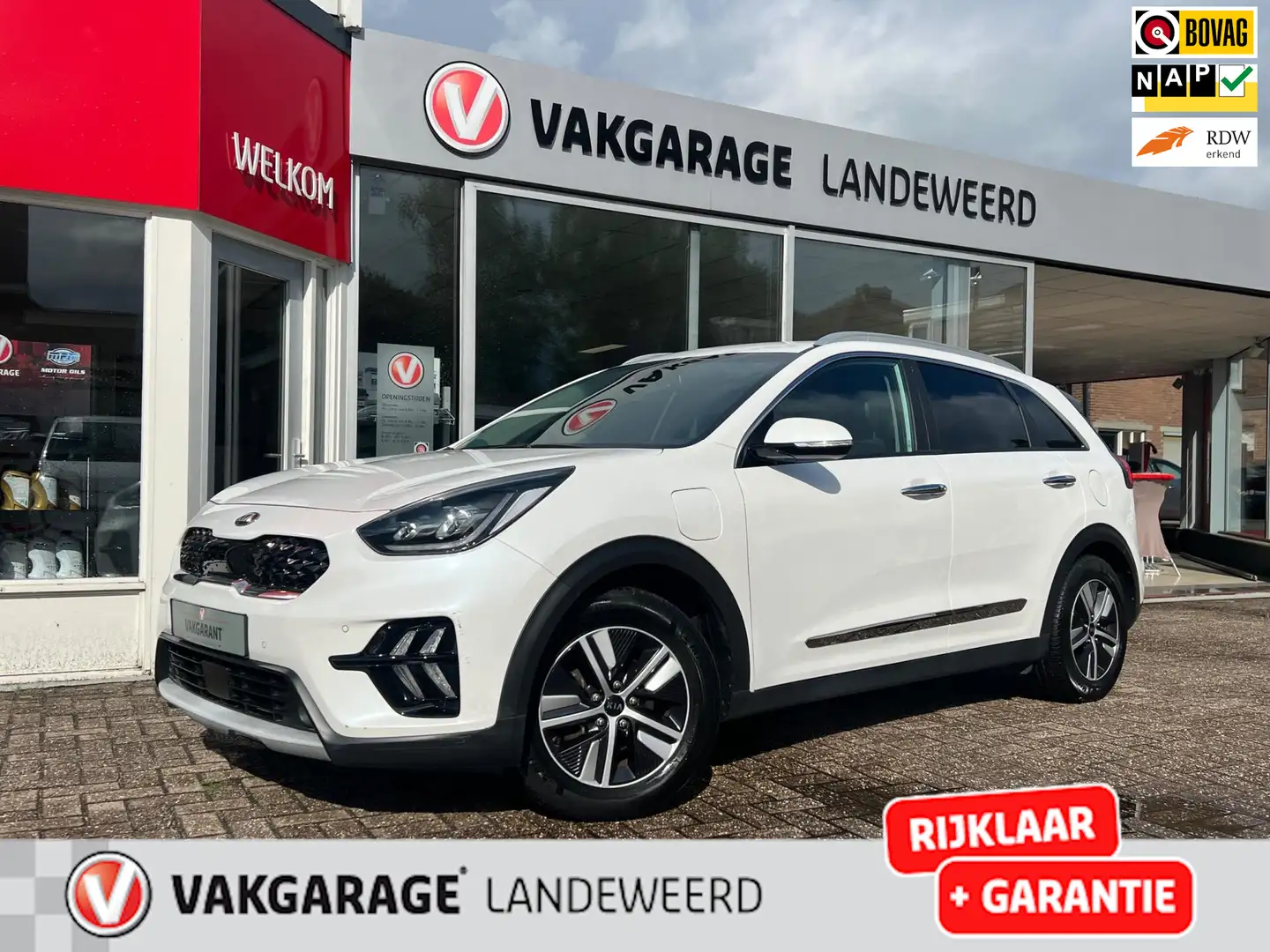 Kia Niro 1.6 GDi PHEV DynamicLine, 2 jaar garantie! Trekhaa Wit - 1