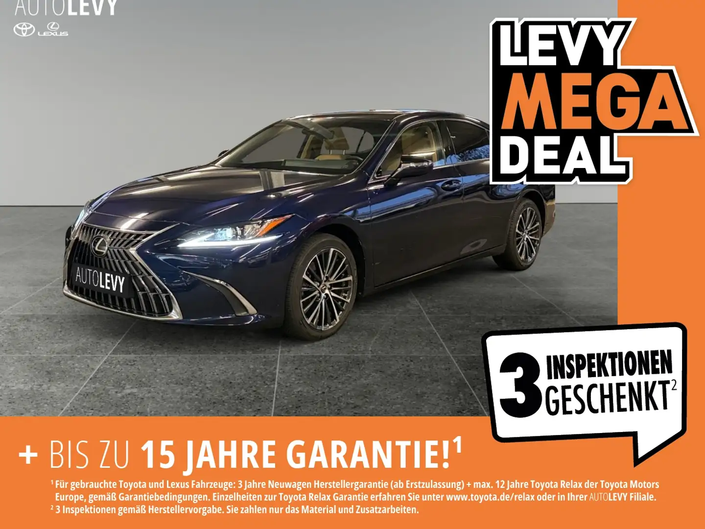 Lexus ES 300 h Business *SCHIEBEDACH*CARPLAY* Bleu - 1