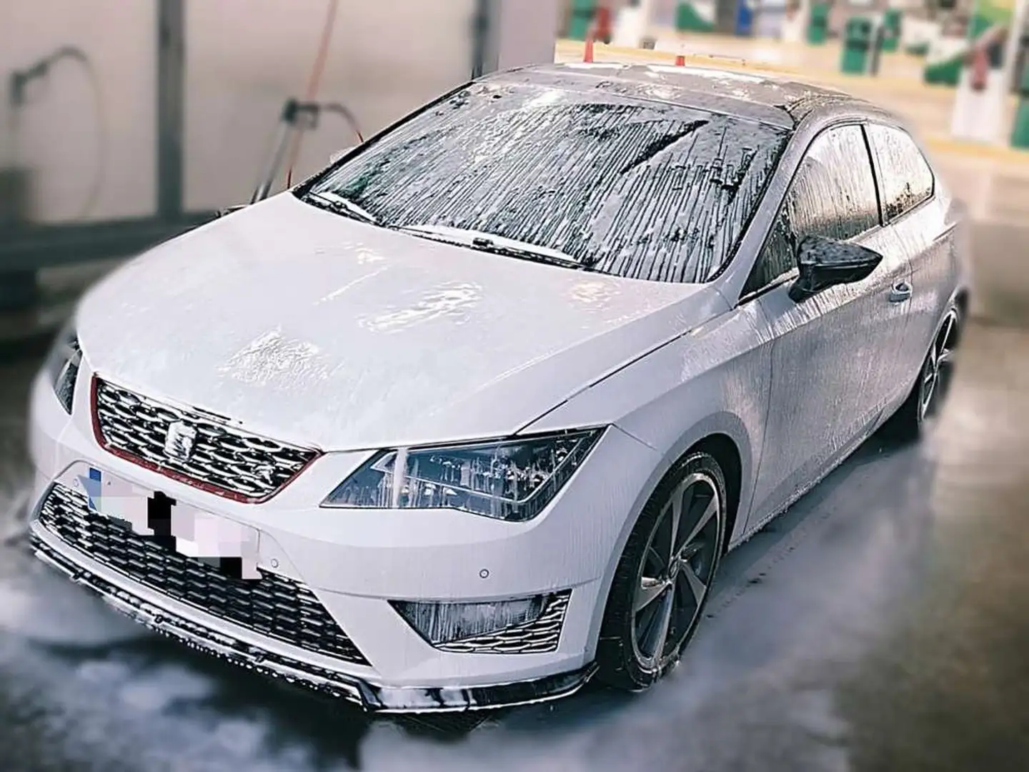 SEAT Leon 1.8 TSI StSp FR Plus Blanco - 2
