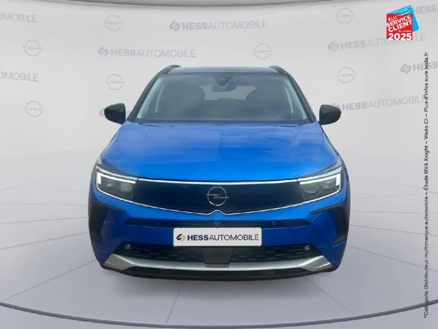 Opel Grandland 1.6 Turbo 300ch Hybride Ultimate 4x4 Bleu - 2