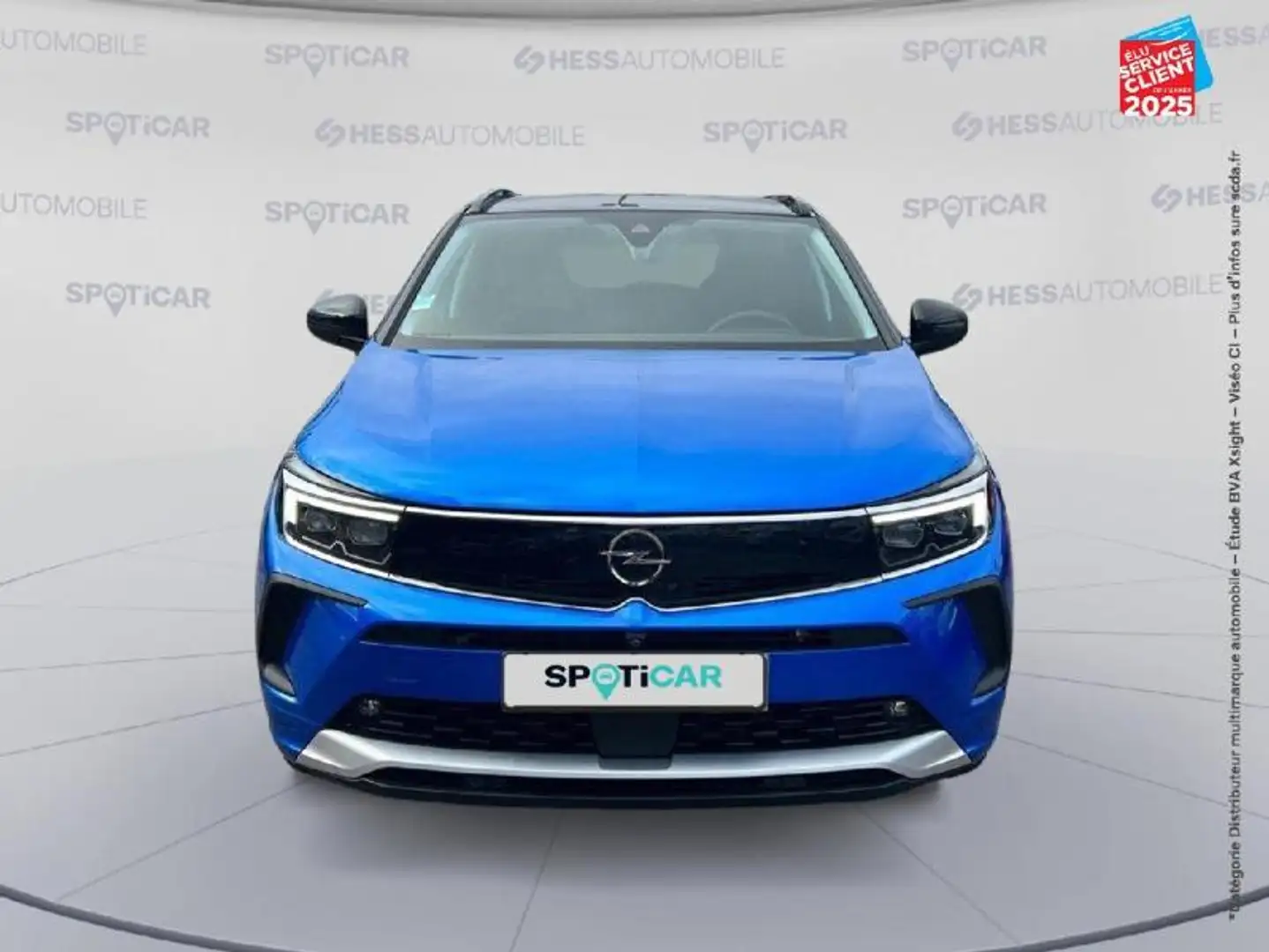 Opel Grandland 1.6 Turbo 300ch Hybride Ultimate 4x4 Bleu - 2