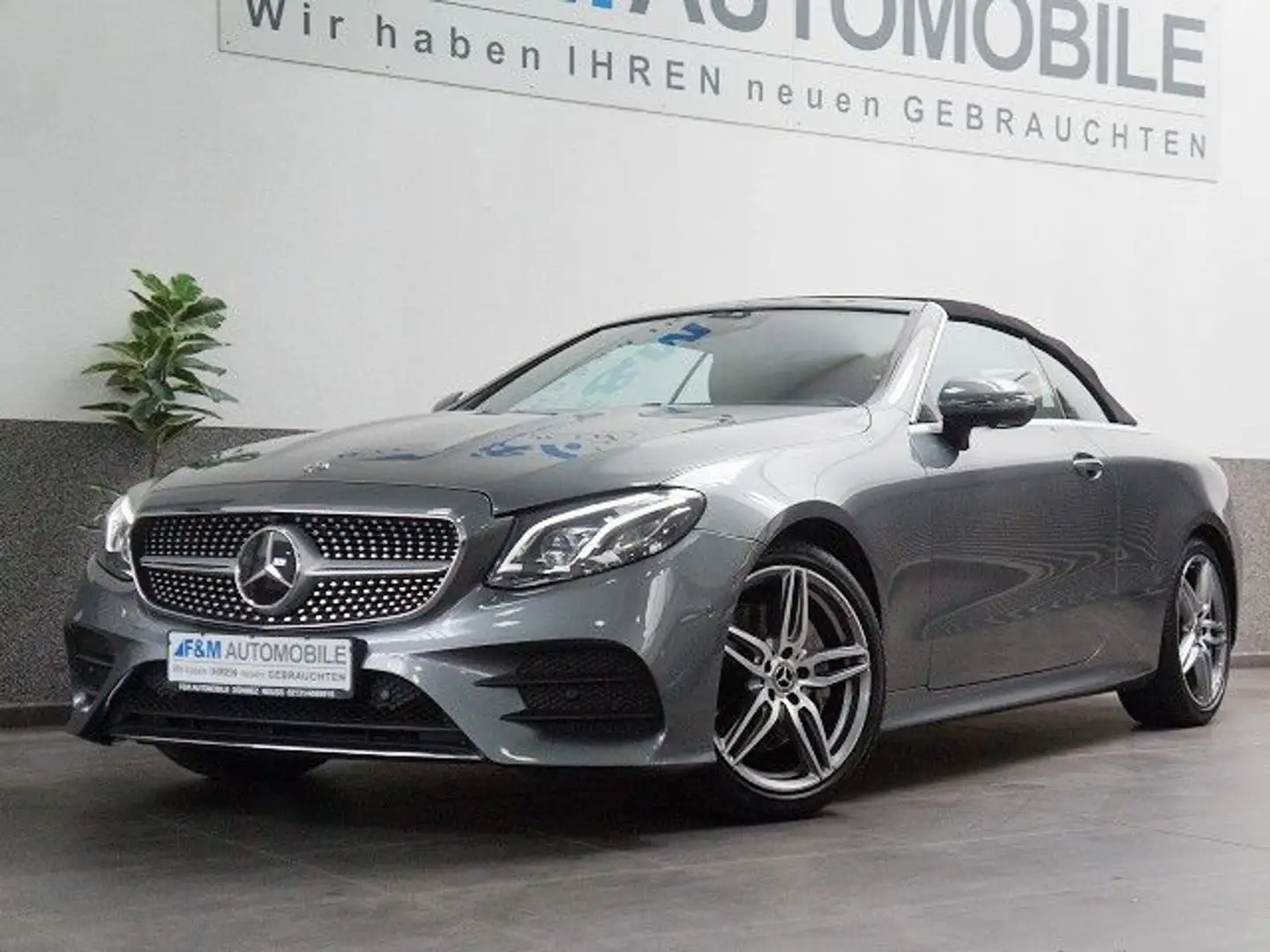 Mercedes-Benz E 220 d Aut.Cabrio AMG Navi Leder Widescreen 360 Grau - 2