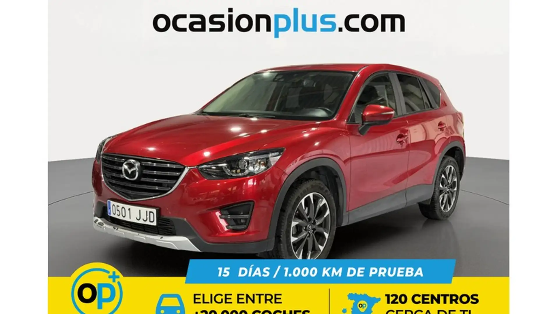 Mazda CX-5 2.2DE Luxury (Navi) 2WD 150 Rojo - 1