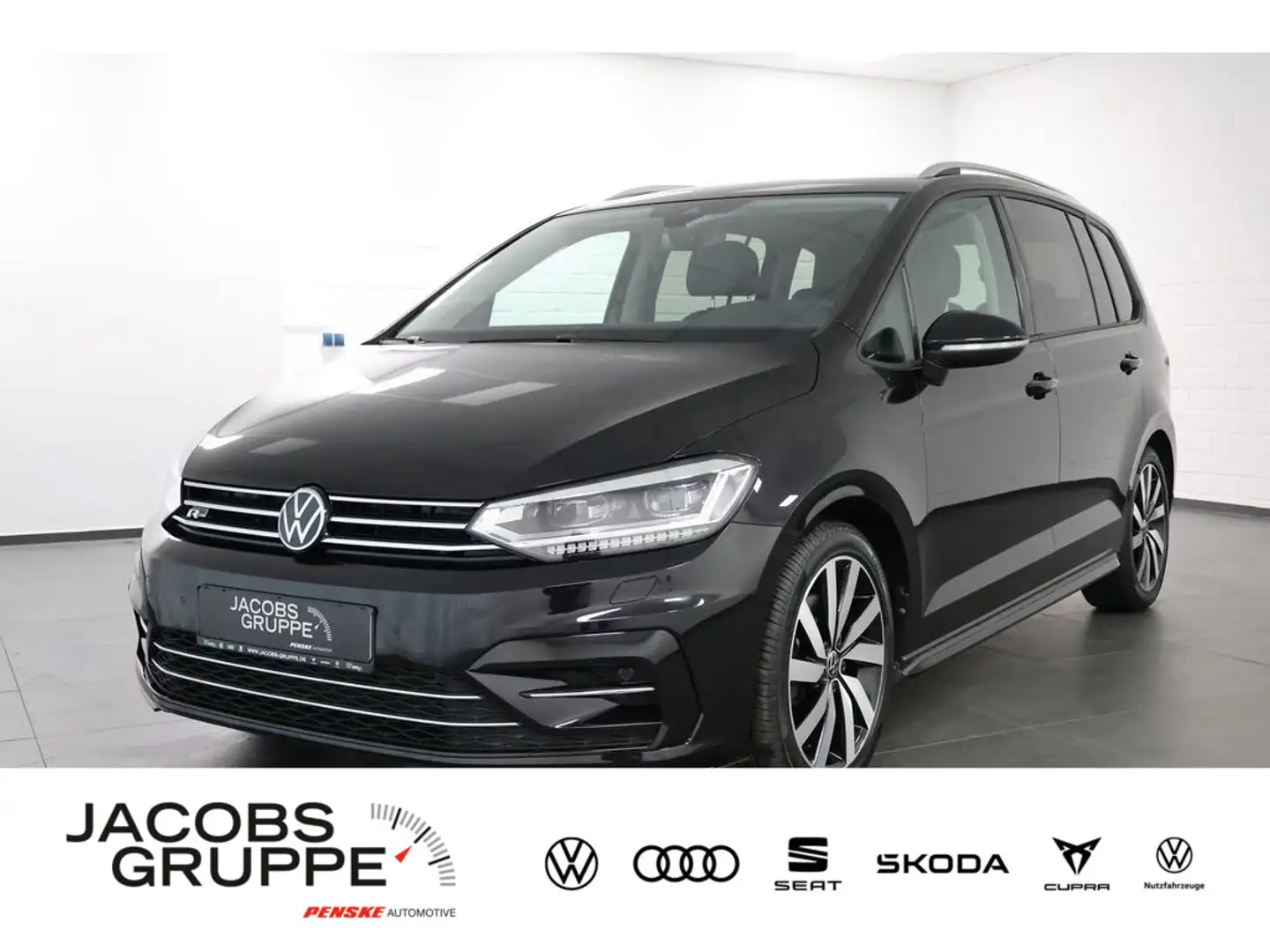 Volkswagen Touran 2.0 TDI R-Line DSG,Navi,LED,AHK Schwarz - 1