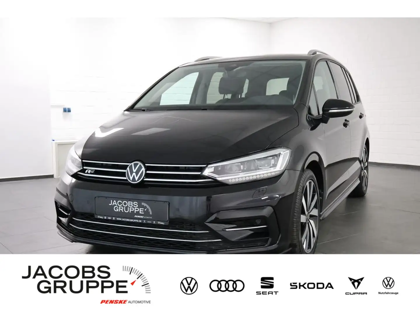 Volkswagen Touran 2.0 TDI R-Line DSG,Navi,LED,AHK Schwarz - 2