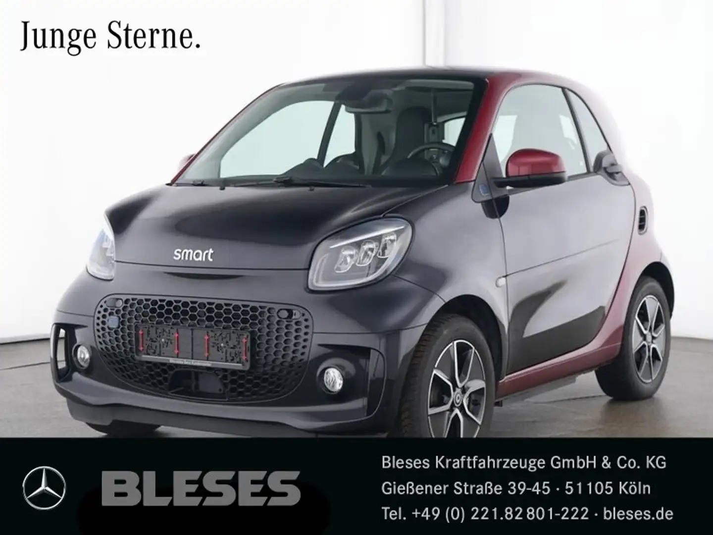 smart forTwo EQ fortwo Exclusive Plus+22kW+Kamera+LED+Winter BC Schwarz - 1