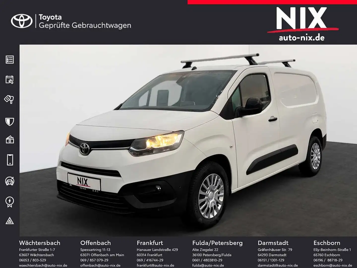 Toyota Proace City L2 1,5-l D-4D Duty Comfort ALLWETTER Weiß - 1