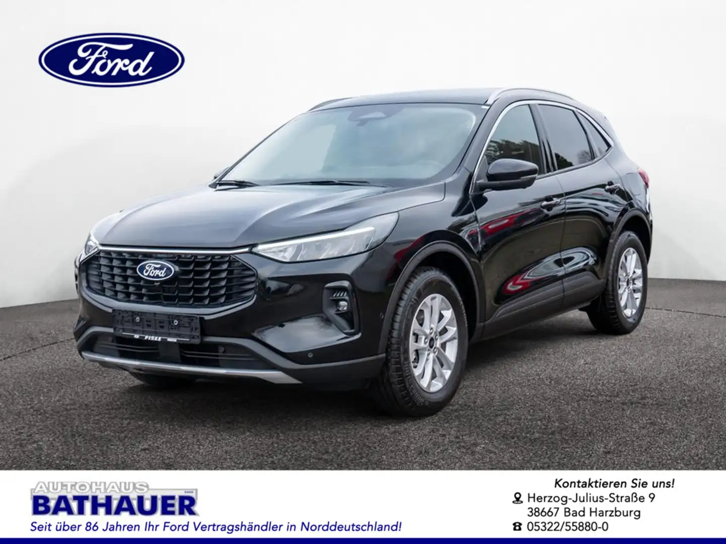 Ford Kuga Titanium Facelift SYNC SHZ NAVI ACC LED Zwart - 1