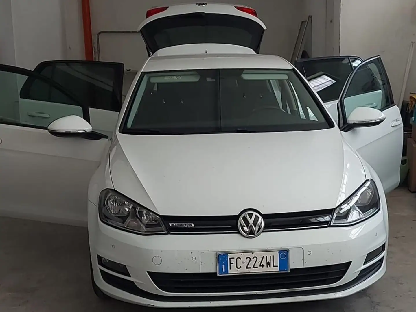 Volkswagen Golf - GOLF 7 TGI   cc/110cv  Turbo Bianco - 1