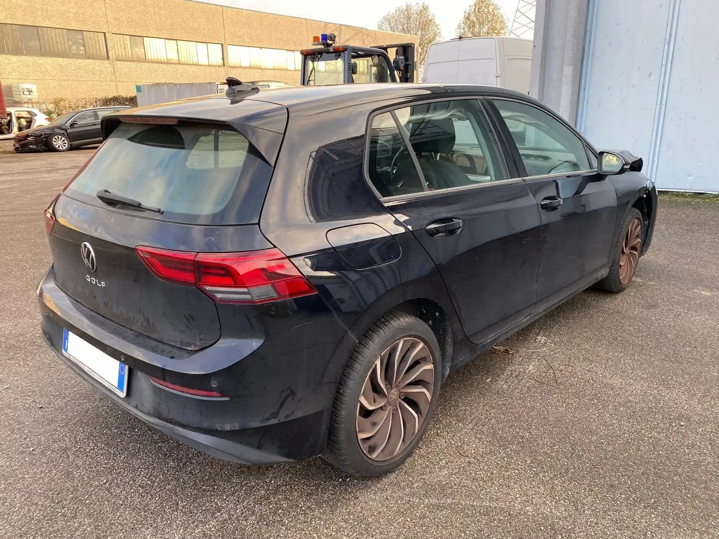 Volkswagen Golf 1.0 tsi evo Life 110cv RUN&DRIVE - INCIDENTATA Schwarz - 2