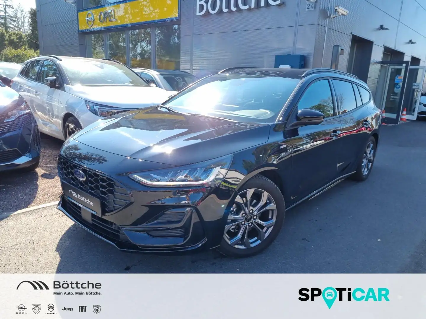 Ford Focus 1.0 ST-Line  LED/Navi/SHZ/DAB/Kamera/Allwetter Nero - 1