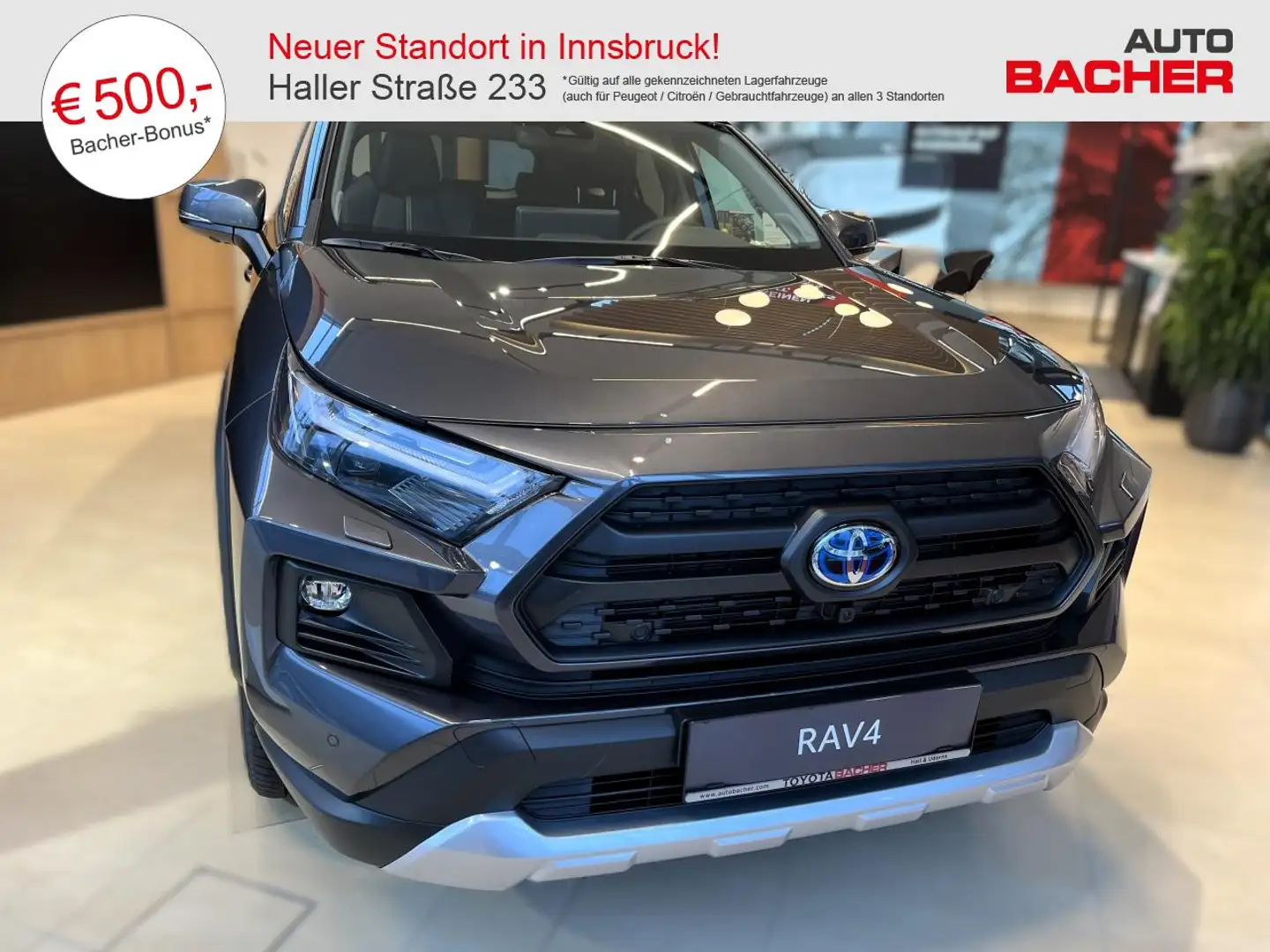 Toyota RAV 4 Adventure 2,5 l 4x4 Hybrid Grau - 1