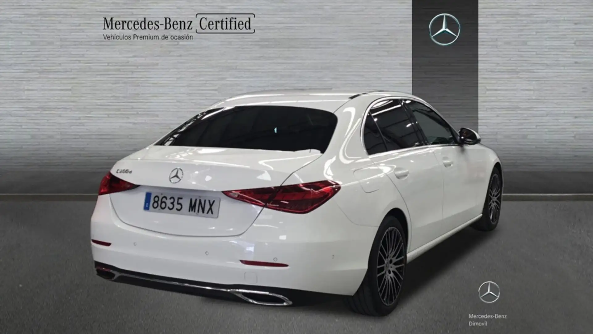 Mercedes-Benz C 200 -CLASS D Blanc - 2