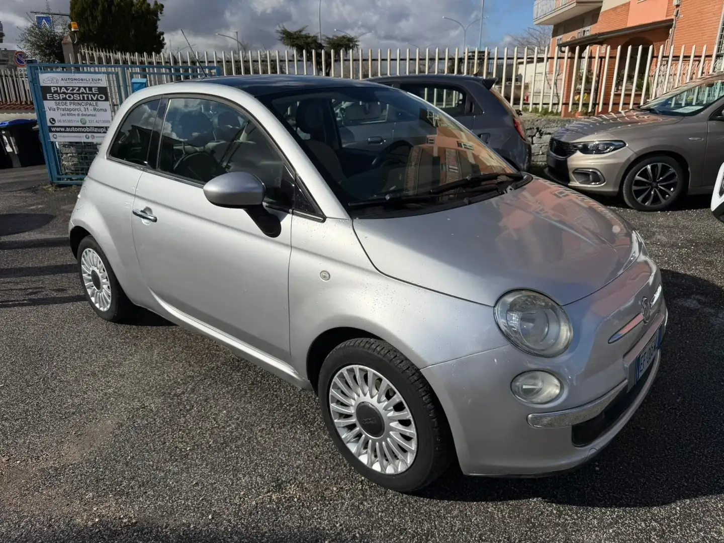 Fiat 500 1.2 Lounge *UNICO PROPRIETARIO* Silber - 1