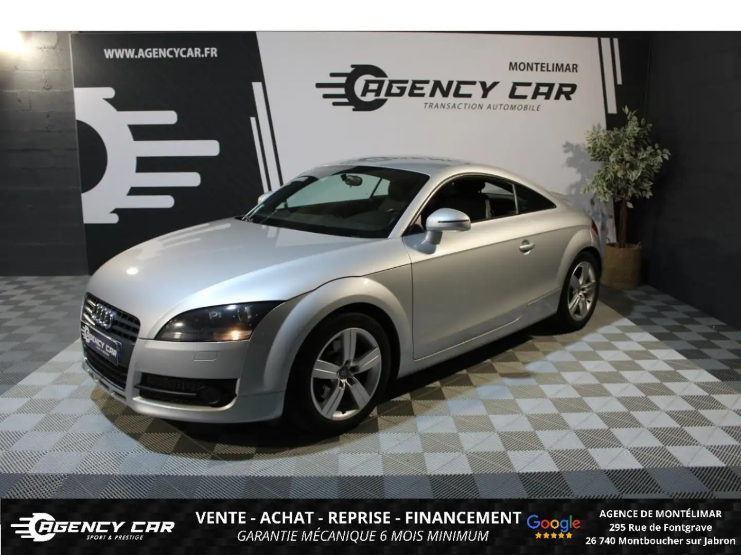 Audi TT Coupé 2.0 TFSI 200ch - Suivie Complet Gris - 1