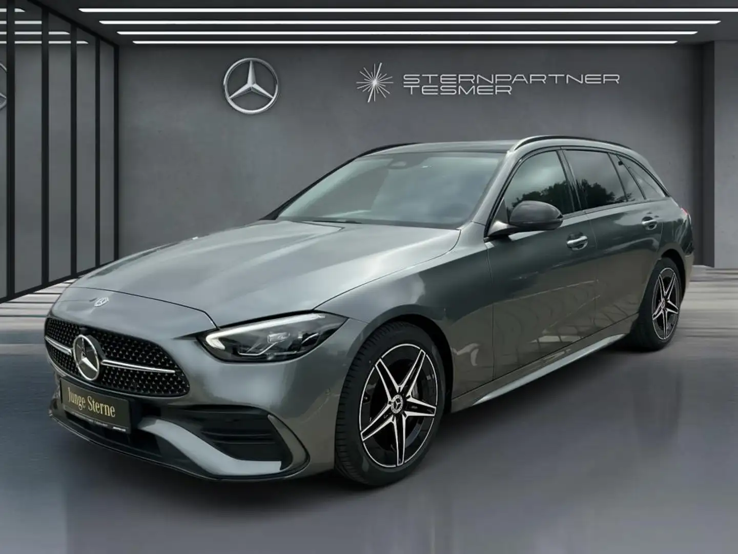 Mercedes-Benz C 200 T AMG Panorama Night Kamera Memory LED Gris - 2