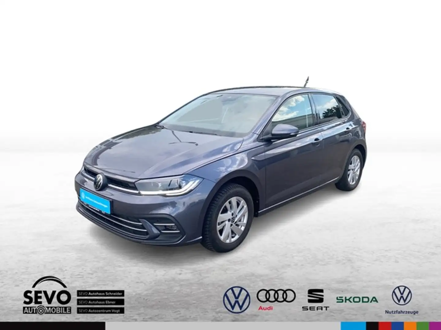 Volkswagen Polo 1.0 TSI DSG Style Grau - 1