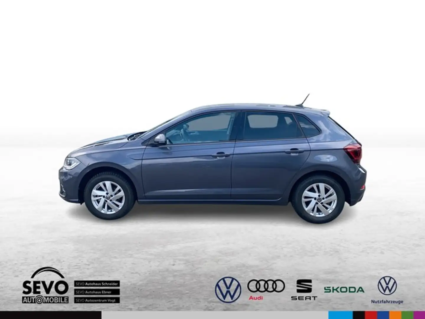 Volkswagen Polo 1.0 TSI DSG Style Grau - 2