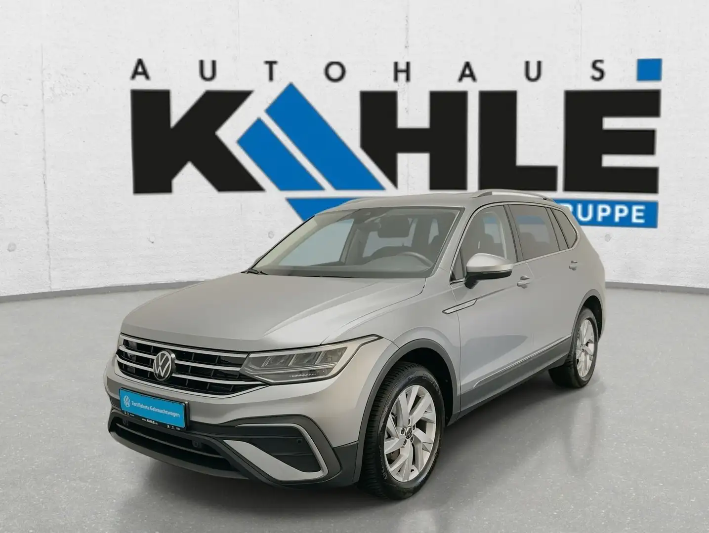 Volkswagen Tiguan Allspace 1.5 TSI DSG Life Black ACC AHK Silber - 1