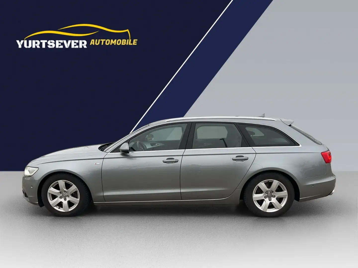 Audi A6 Ava 3.0 TDI quatt*S-LINE*T LEDER*NAVI*XEN*SHZ Gris - 2