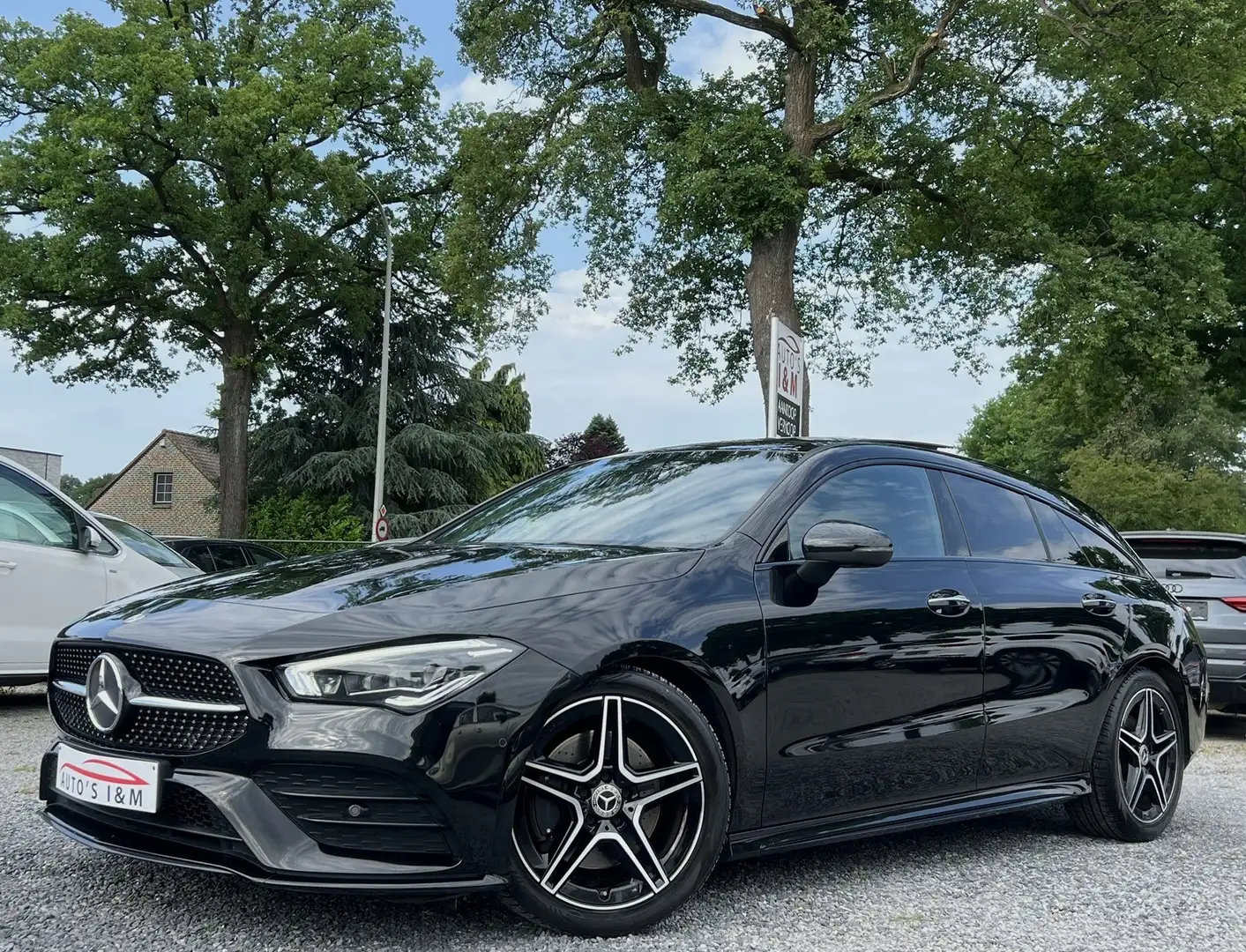 Mercedes-Benz CLA 200 d AMG 2020 Pano Automaat Head-up Memorys. Garantie Black - 1