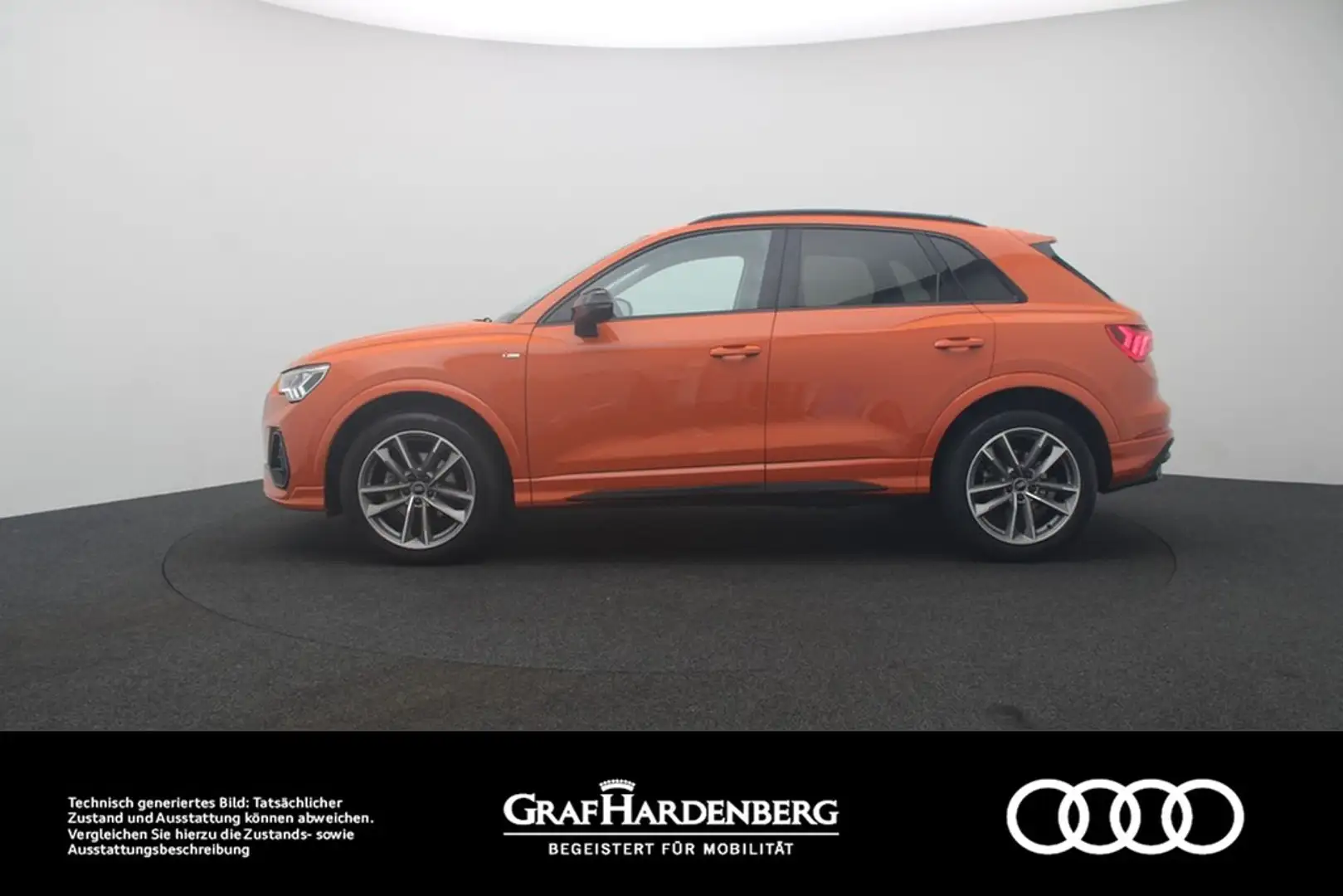 Audi Q3 35 TFSI S line Virt.Cockpit LED AHK Orange - 2