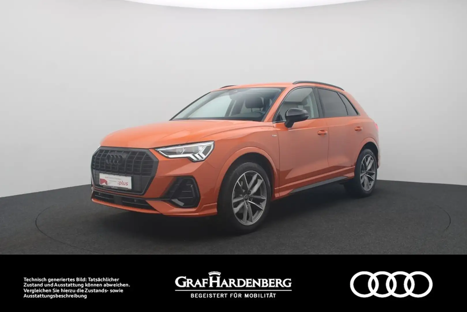 Audi Q3 35 TFSI S line Virt.Cockpit LED AHK Orange - 1
