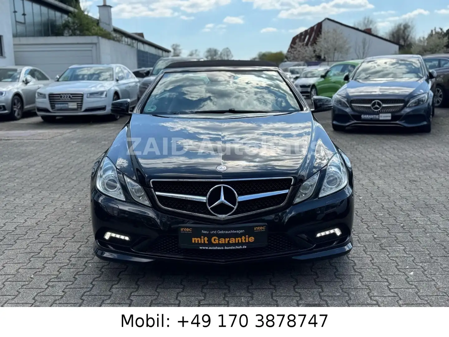 Mercedes-Benz E 350 E -Klasse Cabrio E 350 CGI BlueEfficiency AMG Zwart - 2