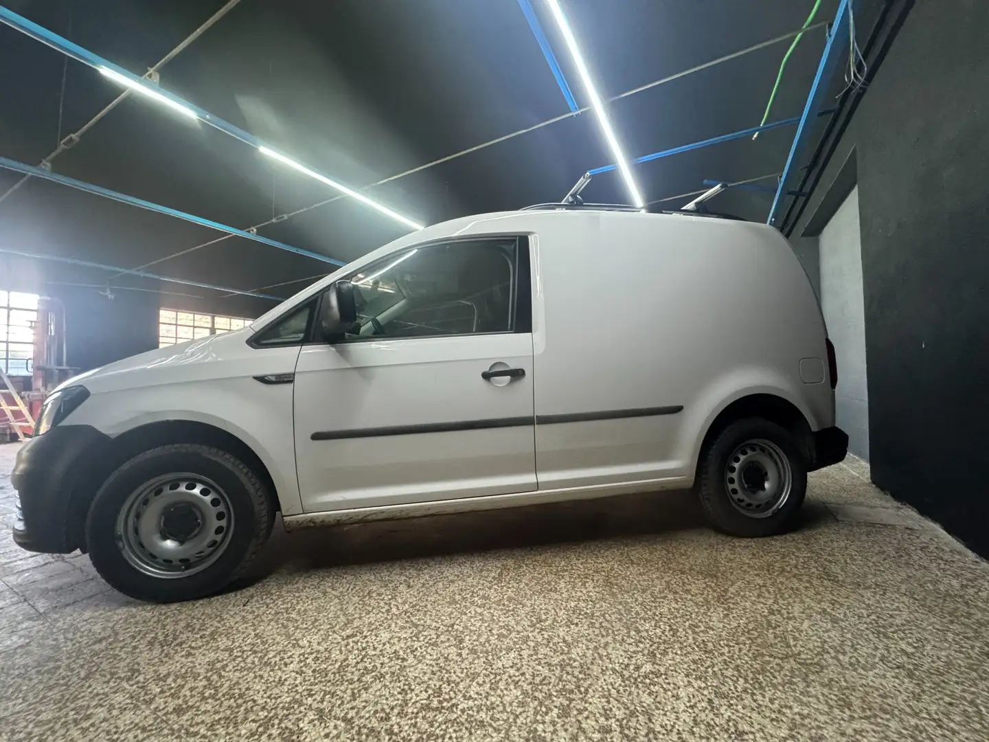 Volkswagen Caddy bluemotion Weiß - 2