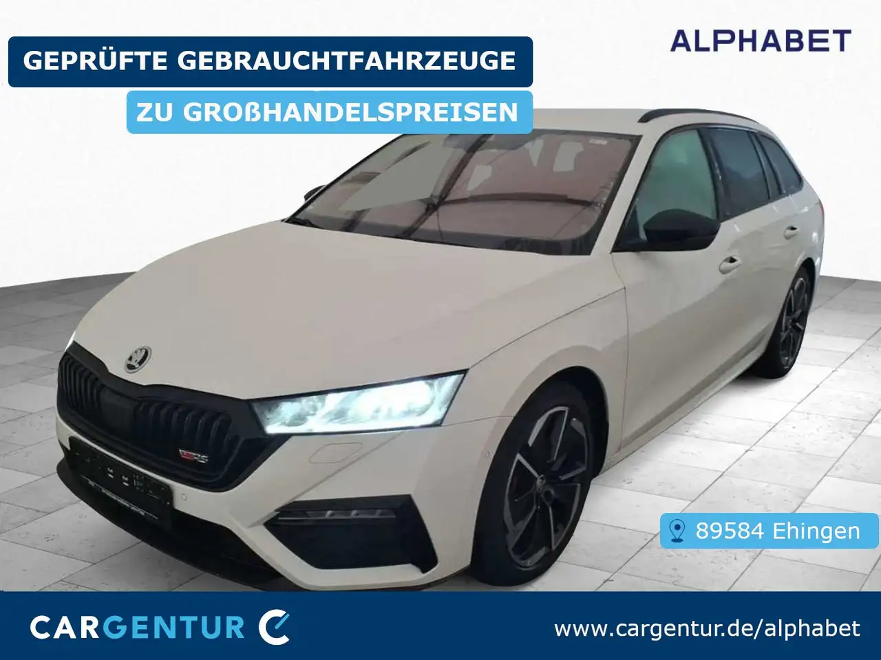 Skoda Octavia Combi 2.0 TDI RS Virtual AHK SpoSi StHz — photo 1 of 15