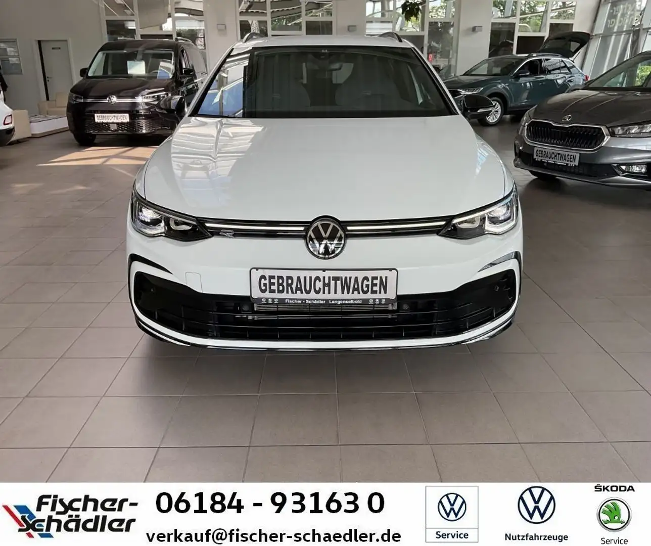 Volkswagen Golf Variant 1.5TSI*DSG*Rline*AHK*Navi*LEDPlus*B Weiß - 2