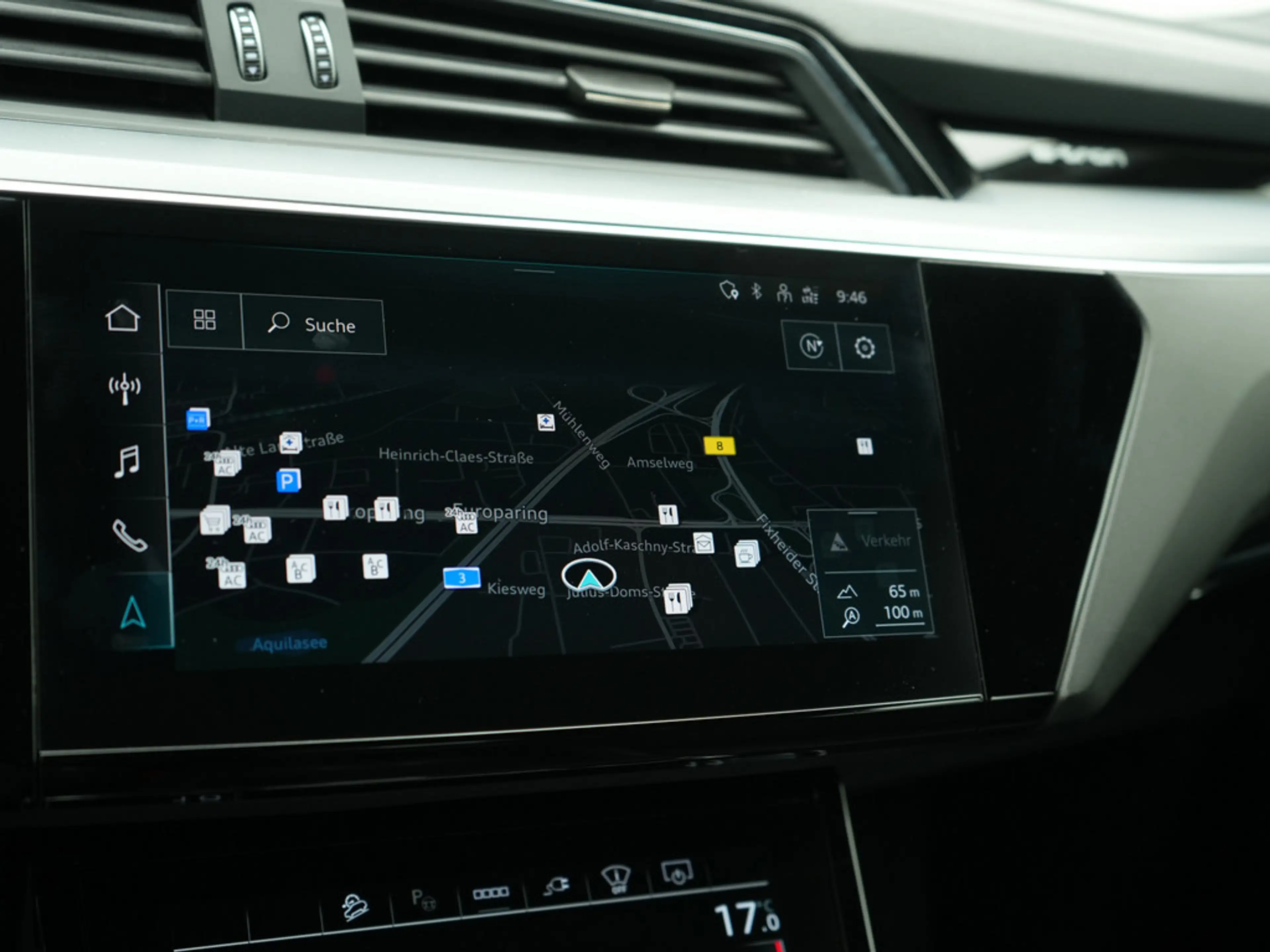 Audi Q8 e-tron S line PANO MATRIX AHK ACC B&O LUFT — photo 12