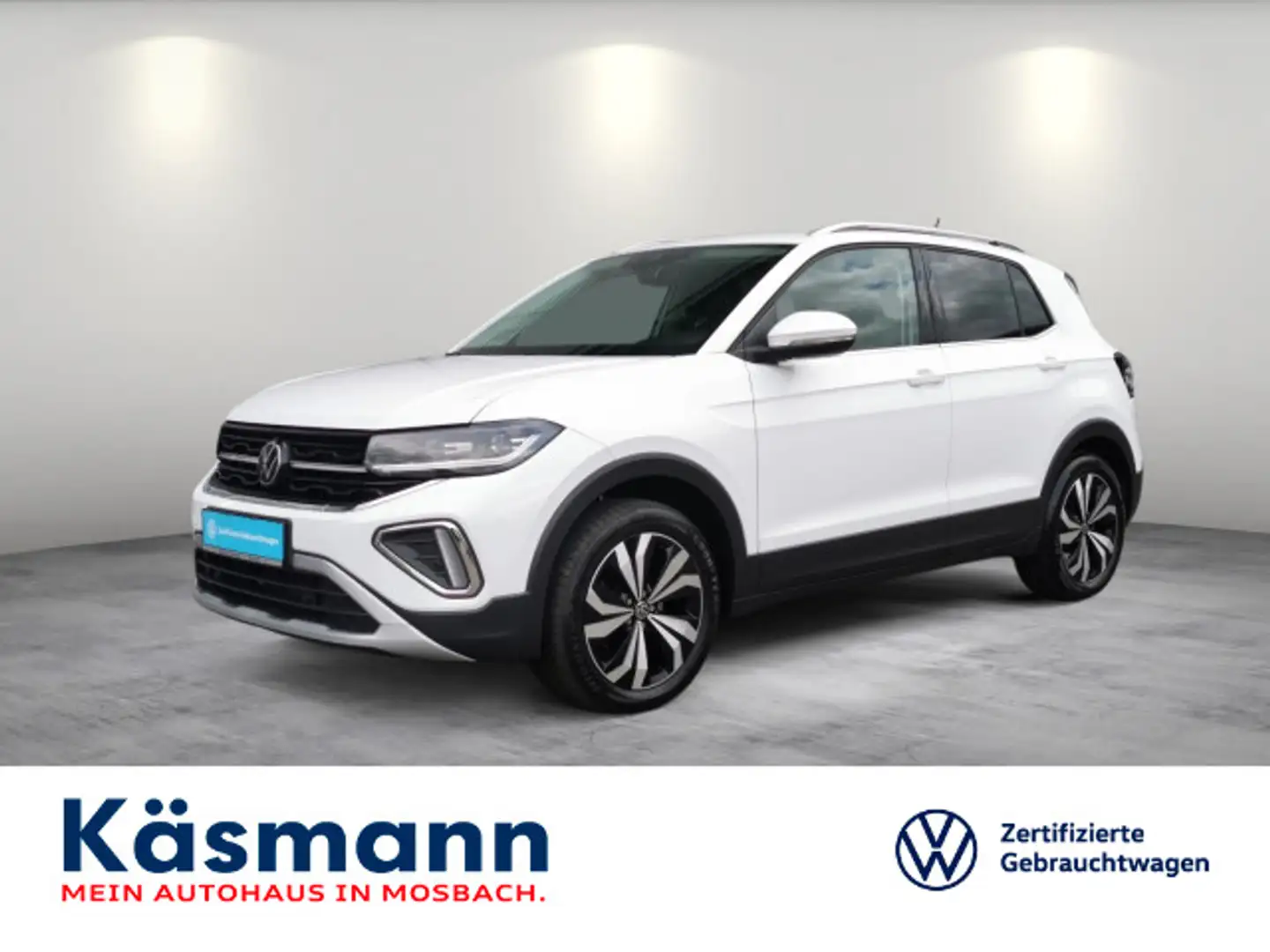 Volkswagen T-Cross Style 1.5TSI MATRIX AHK KAM NAV ACC Weiß - 1