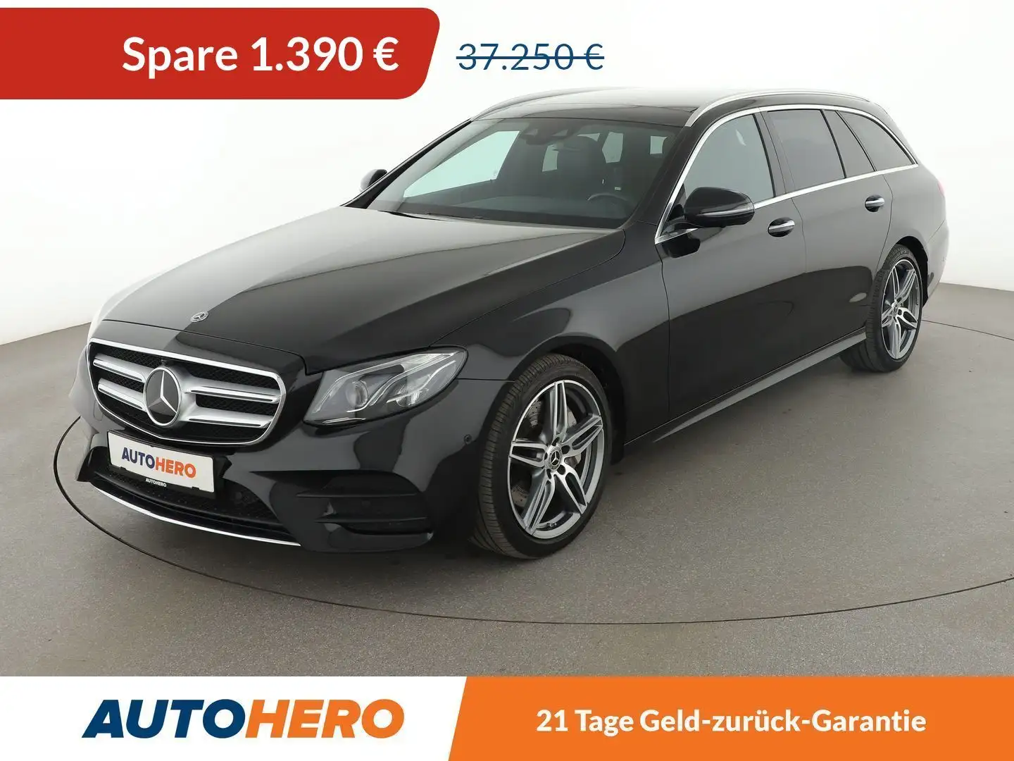 Mercedes-Benz E 400 E 400 d T 4Matic AMG Line Aut. *NAVI*LED*360°* Schwarz - 1