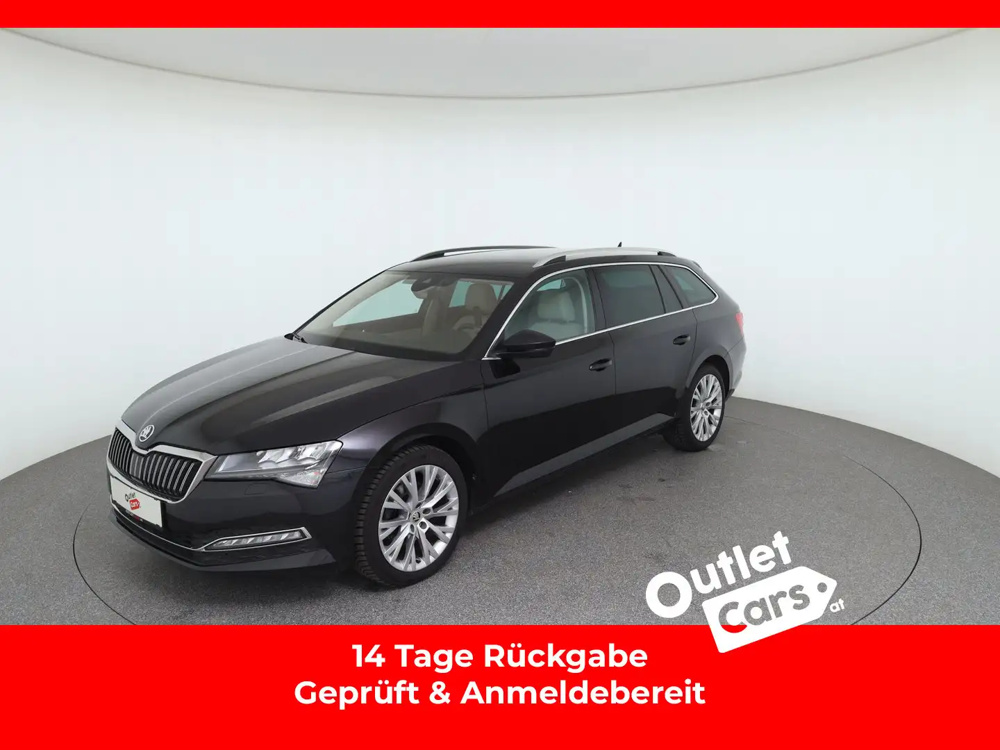 Skoda Superb Style TDI DSG Noir - 1