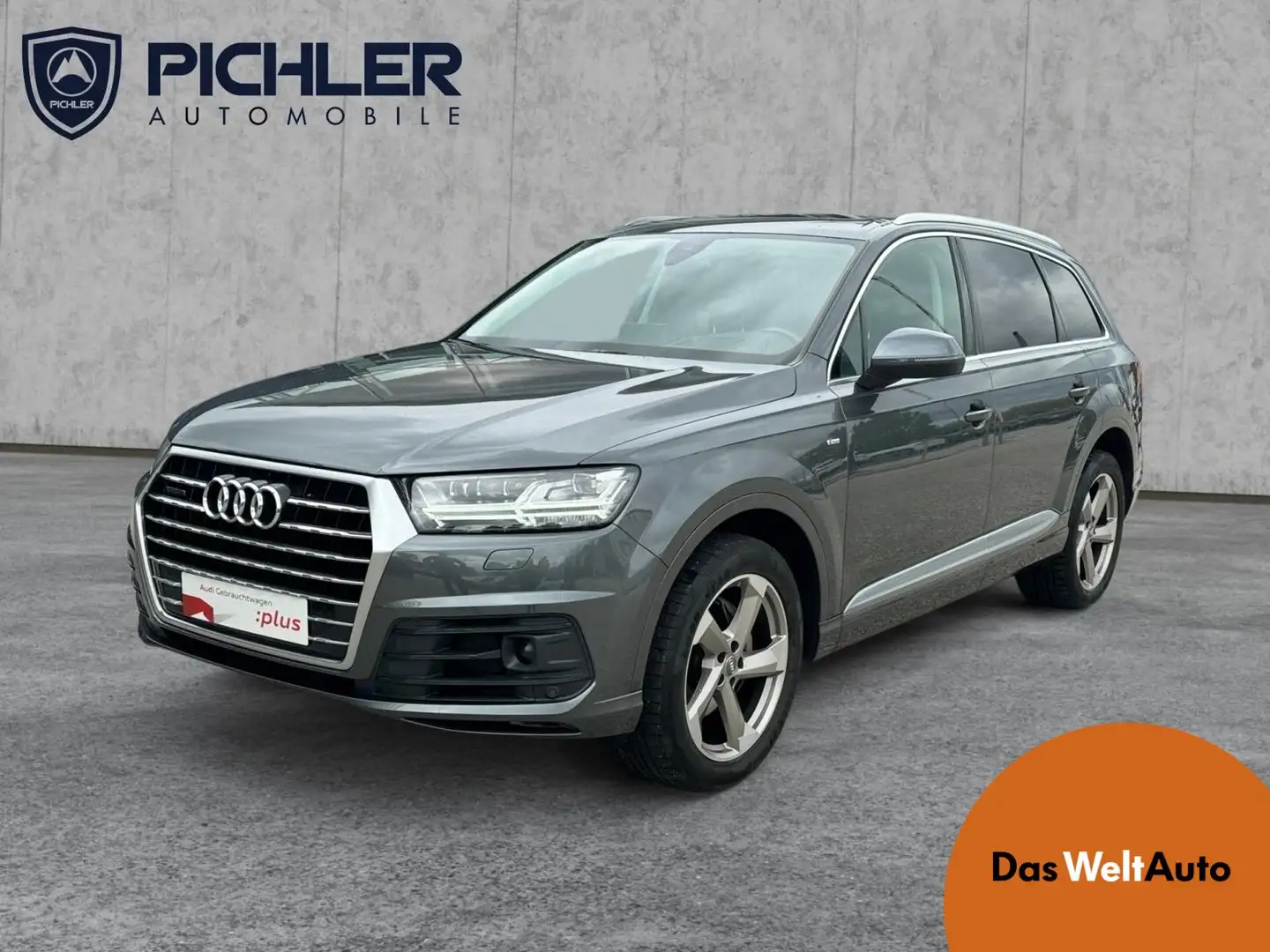 Audi Q7 50 TDI quattro Grijs - 1