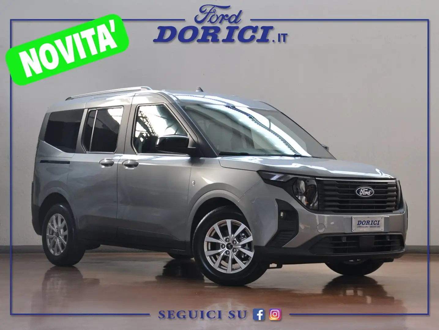 Ford Tourneo Courier 1.0 Ecoboost 125Cv Titanium Gri - 1