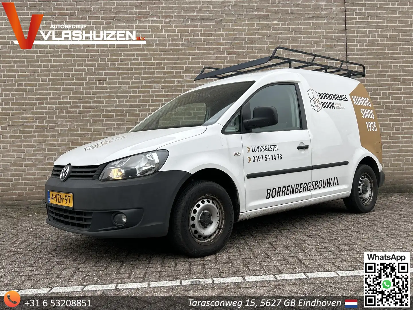 Volkswagen Caddy 1.6 TDI Go | € 2.950,- NETTO! | Airco | Imperiaal Wit - 1