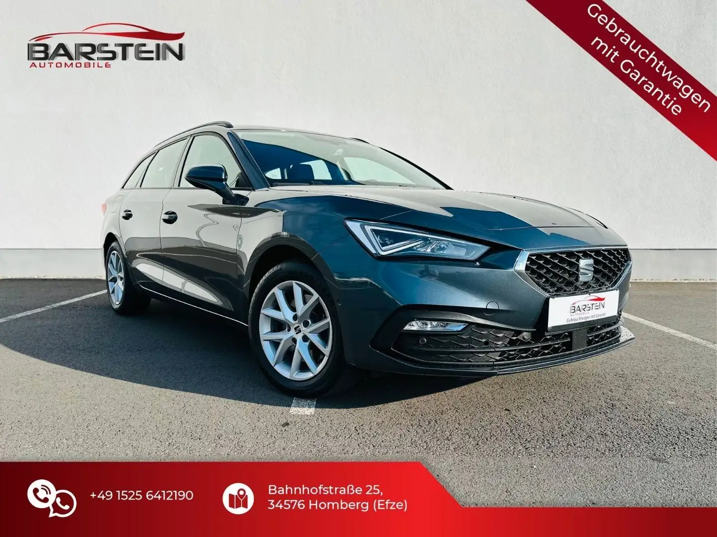 SEAT Leon SP NAVI/AKH/LED/KAMERA/TEILLEDER/BEATS Šedá - 1