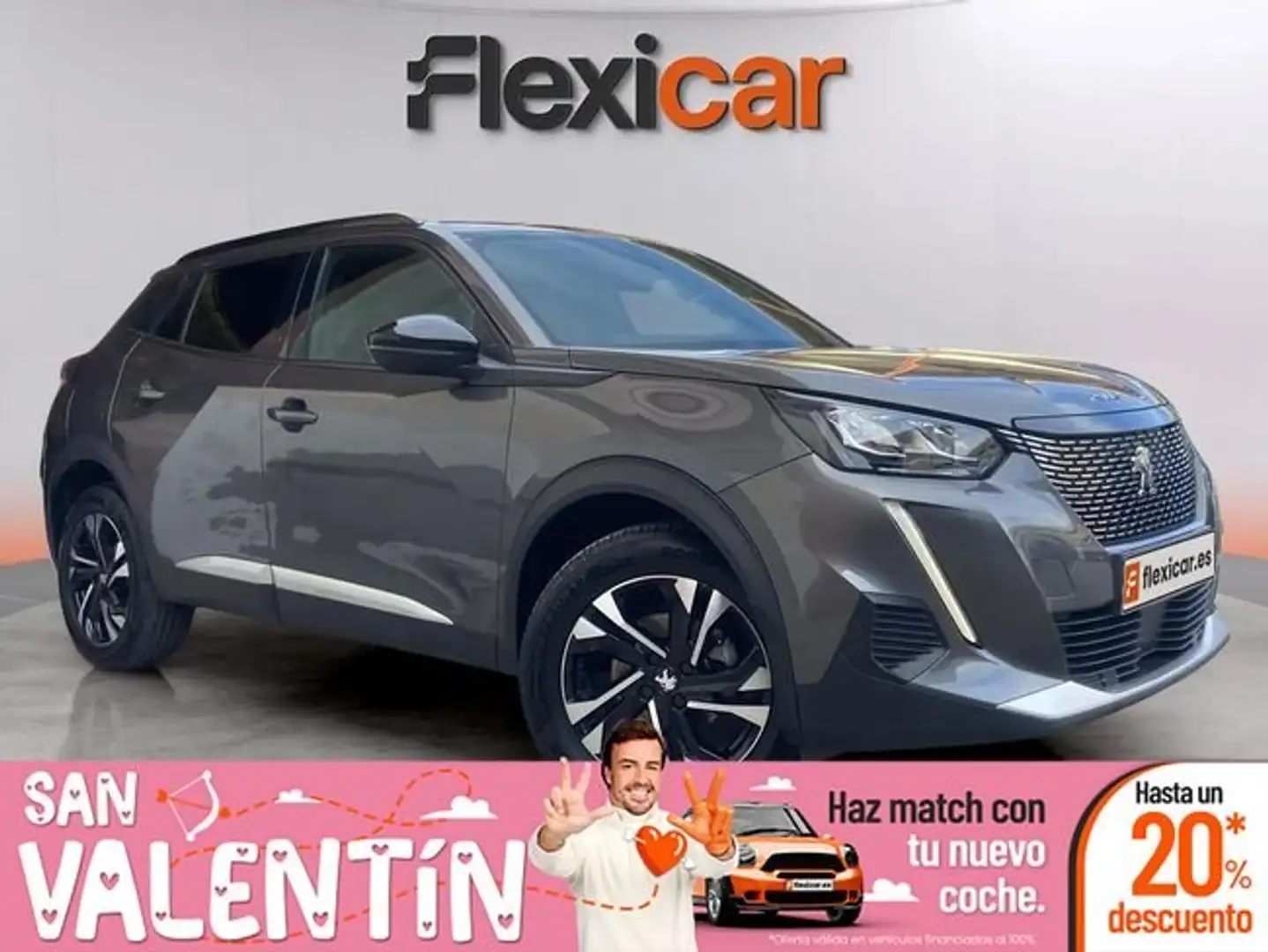 Peugeot 2008 1.2 PureTech S&S Allure Pack 100 Gris - 1