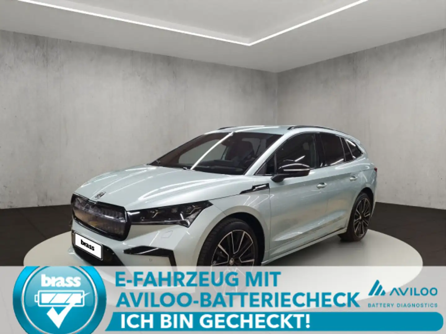 Skoda Enyaq 80X 4x4 1-Gang Silber - 1