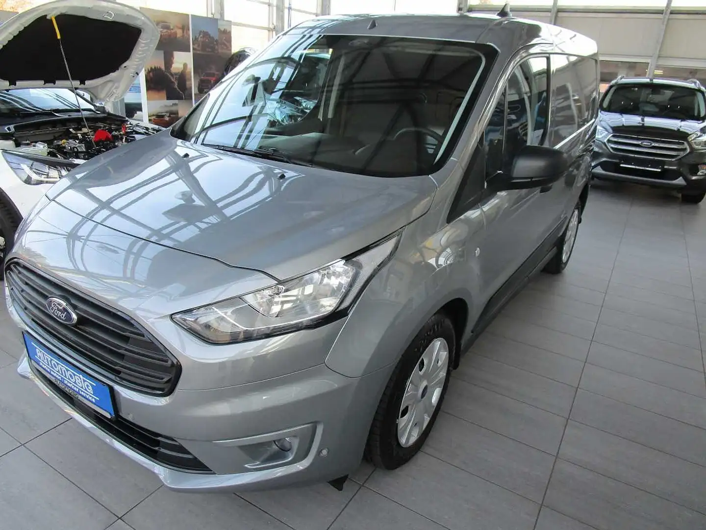 Ford Transit Connect 210 L1 Trend/AHK/PPS/Klima/SHZ/FSB Argent - 2