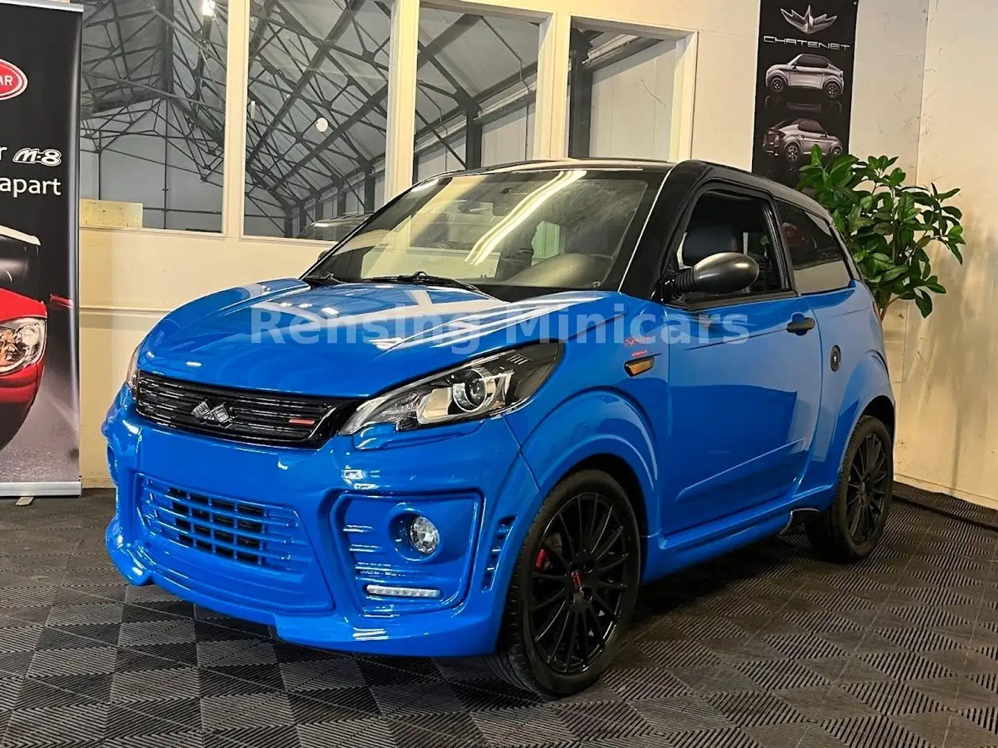 Ligier JS 50 JS50L SPORT ULTIMATE DCI JS50 Mopedauto Microcar Azul - 2