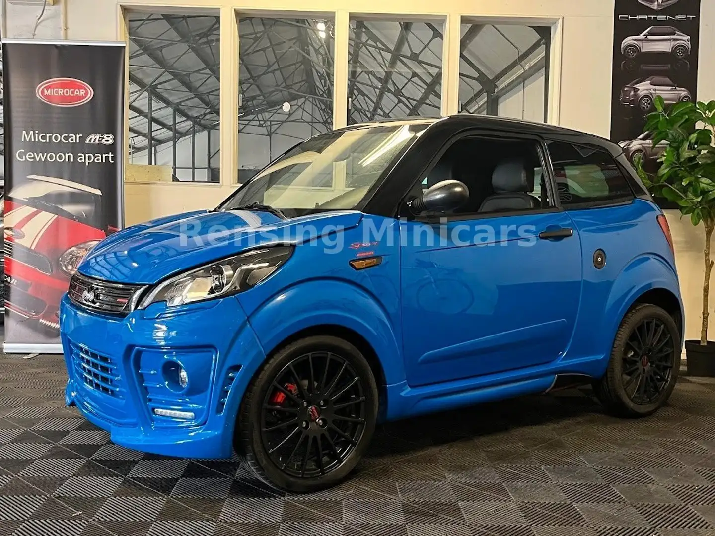 Ligier JS 50 JS50L SPORT ULTIMATE DCI JS50 Mopedauto Microcar Azul - 1