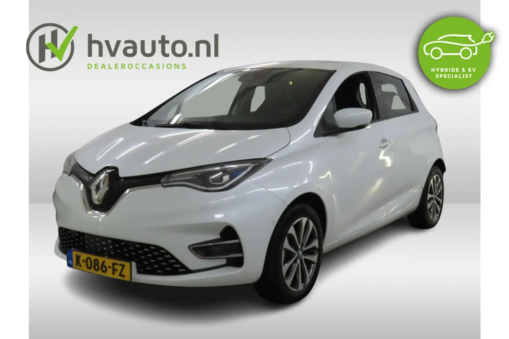 Renault ZOE R135 INTENS 52 KWH ACCUKOOP CCS | Winterpakket | C Wit - 1