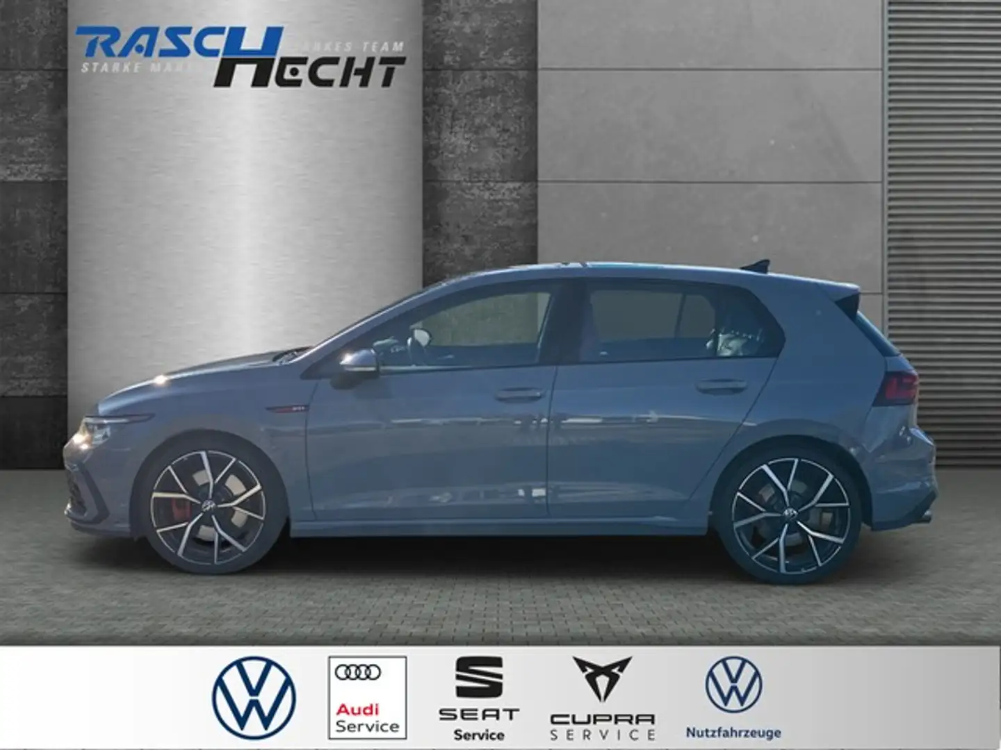 Volkswagen Golf VIII GTI 2.0 TSI DSG*LED*NAVI*STANDHZG*PANO Grau - 2