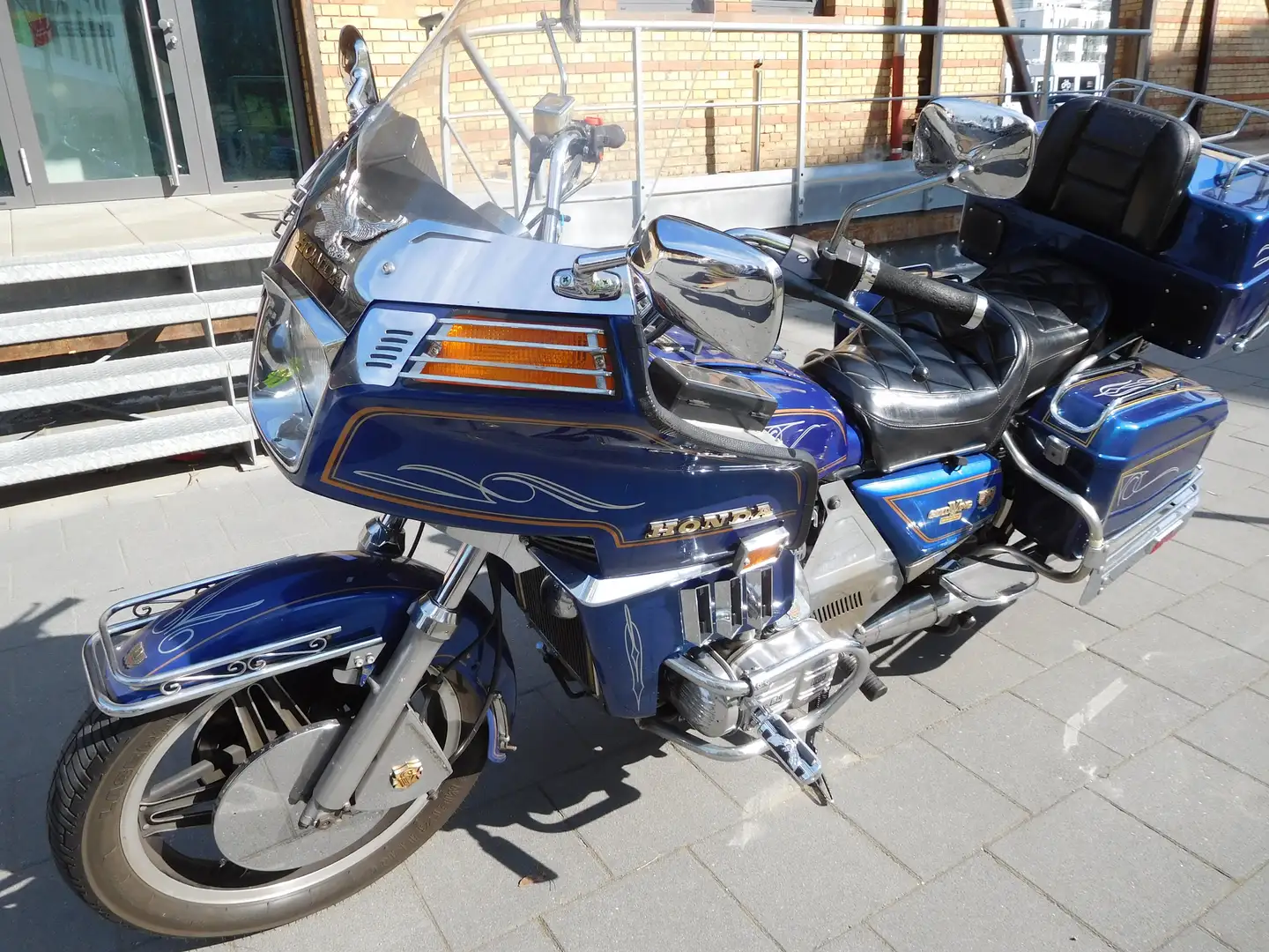 Honda GL 1100 DX Interstate Синій - 2