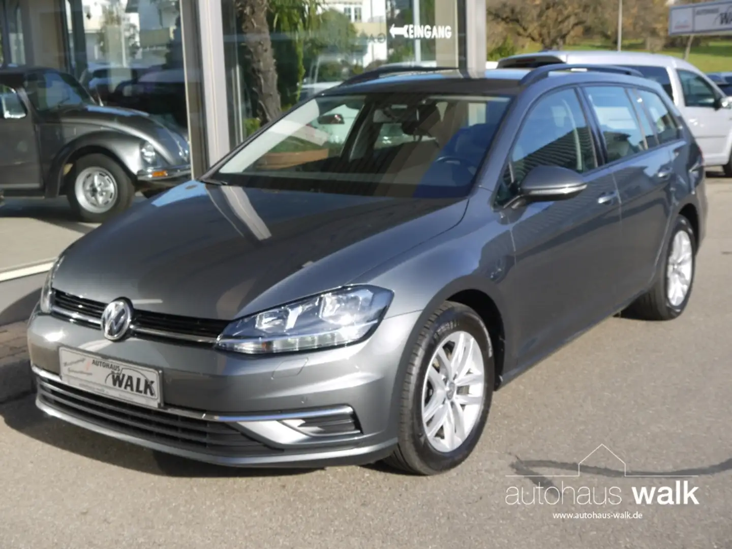 Volkswagen Golf Variant 1.6 TDI Comfortline NAVI ACC RFK Grau - 2